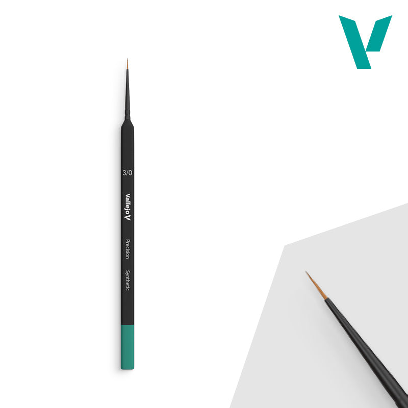 Hobby Brushes: Precision - Synthetic - Size 3/0 (ONLINE ORDER ONLY)