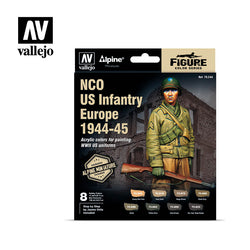 Figure Color Series: NCO US Infantry Europe 1944-45 (ONLINE ORDER ONLY)