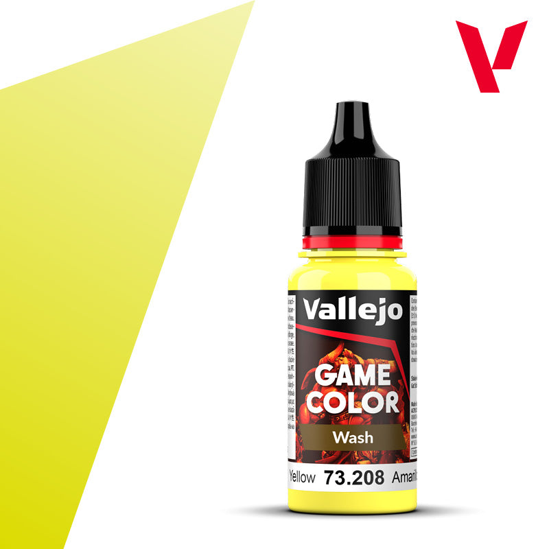 Game Color: Wash - Yellow (ONLINE ORDER ONLY)