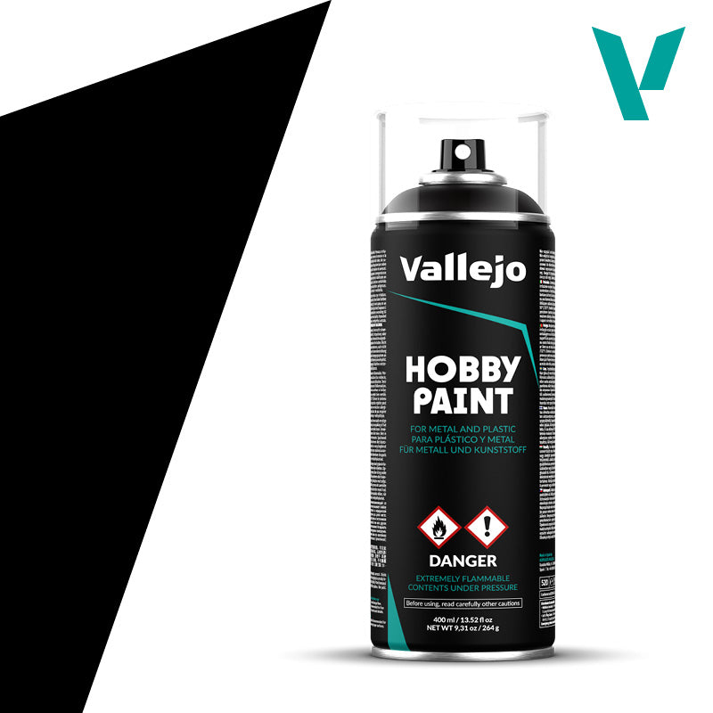 Hobby Paint: Spray Primer - Black (ONLINE ORDER ONLY)
