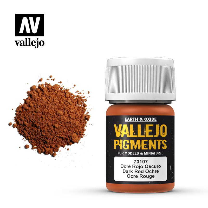 Vallejo Pigments: Dark Red Ochre (ONLINE ORDER ONLY)