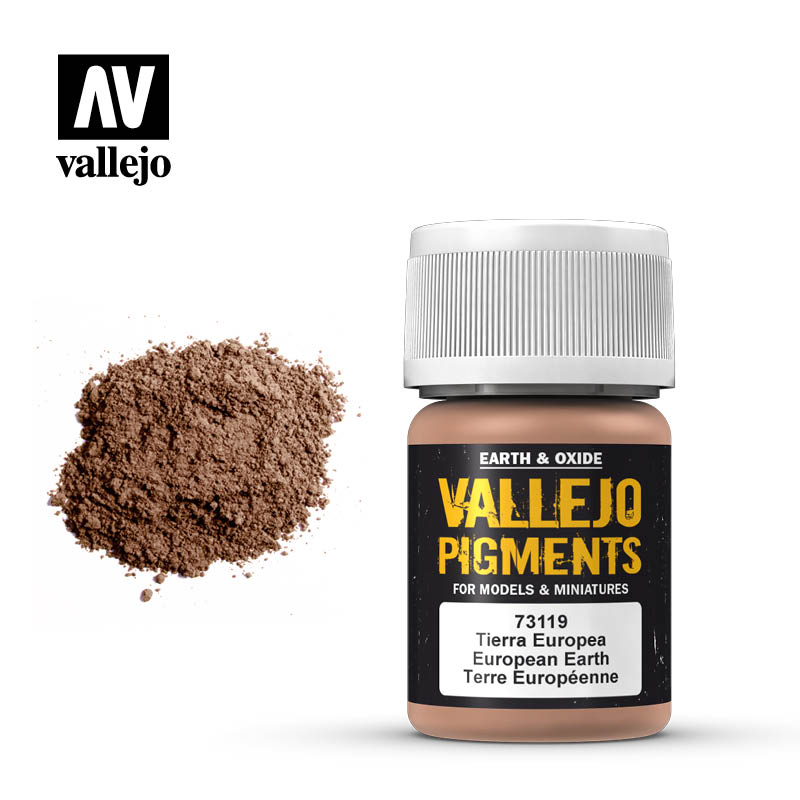 Vallejo Pigments: European Earth (ONLINE ORDER ONLY)