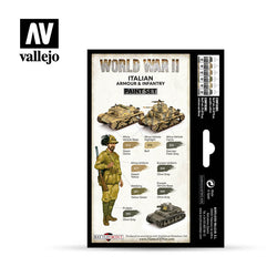 Model Color: WWII Paint Set - Italian Armour & Infantry (ONLINE ORDER ONLY)