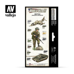 Model Color: WWIII Paint Set - British Armour & Infantry (ONLINE ORDER ONLY)