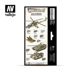 Model Color: WWIII Paint Set - East German Armour & Infantry (ONLINE ORDER ONLY)