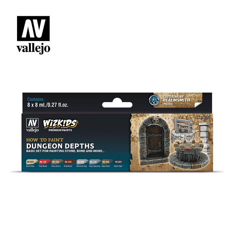 Wizkids Premium Paint Set: Dungeon Depths (ONLINE ORDER ONLY)