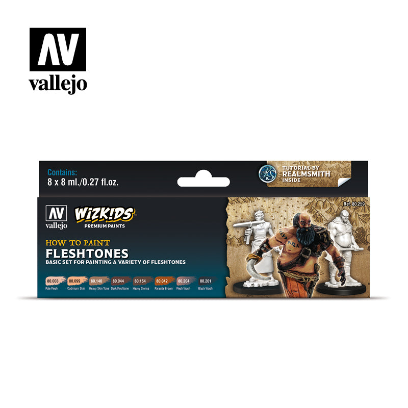 Wizkids Premium Paints: How to Paint Fleshtones (ONLINE ORDER ONLY)