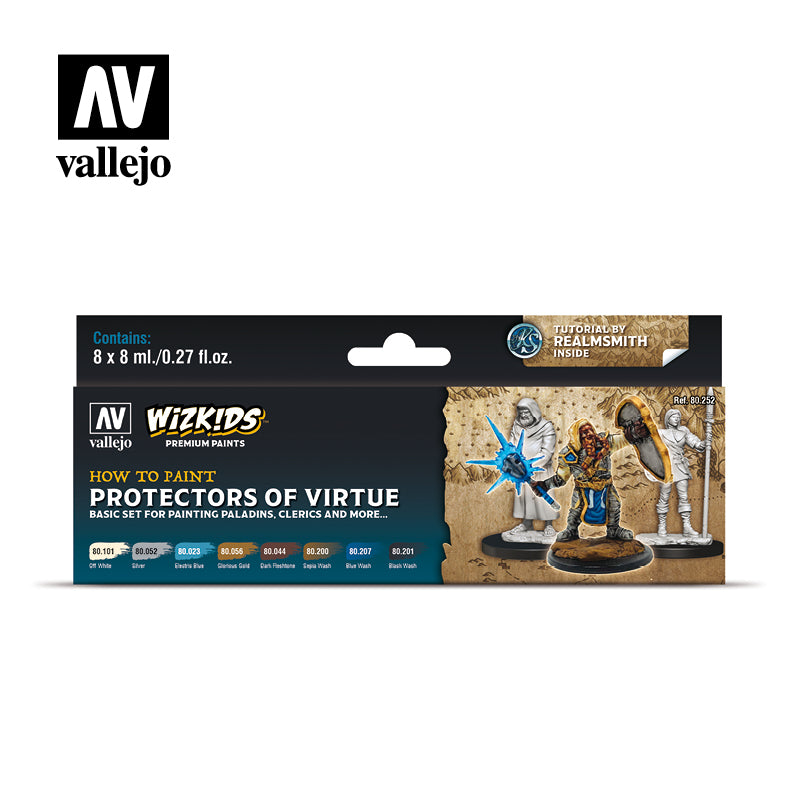 Wizkids Premium Paint Set: Protectors of Virtue (ONLINE ORDER ONLY)