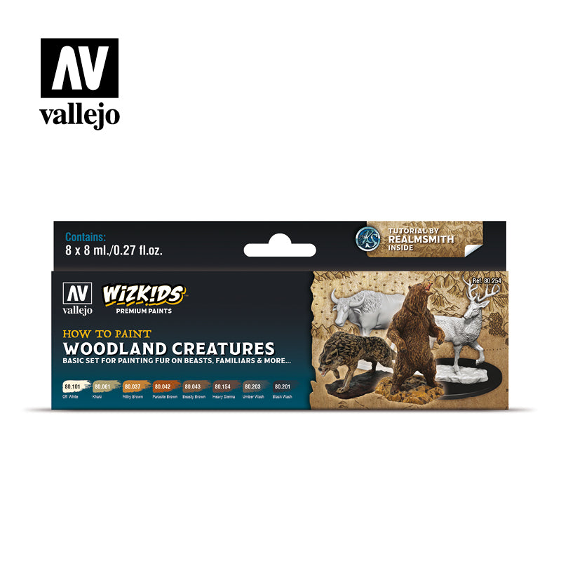 Wizkids Premium Paint Set: Woodland Creatures (ONLINE ORDER ONLY)