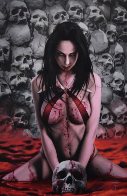 VAMPIRELLA #1 Jay Ferguson Virgin Variant (07/17/2019) DYNAMITE (ONLINE ORDER ONLY)
