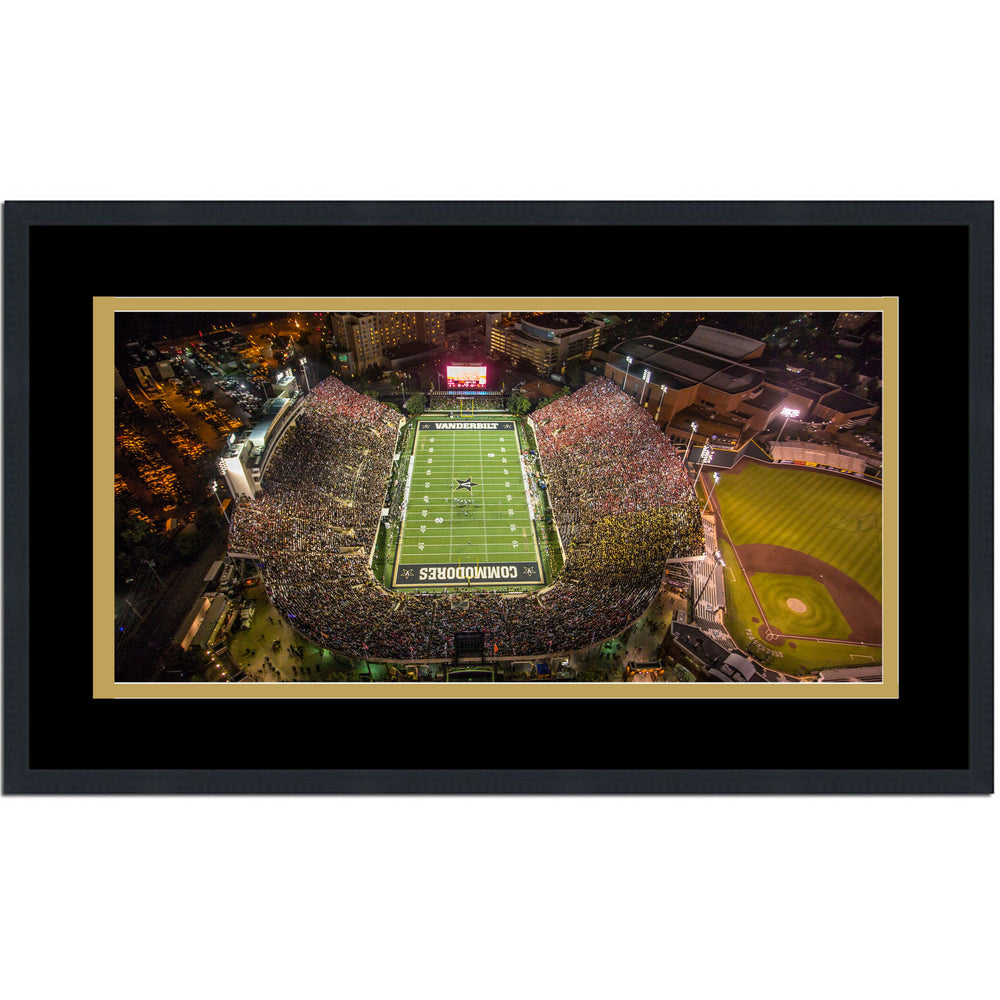Framed FirstBank Stadium Vanderbilt Commodores 16x24 NCAA Football Photo Professionally Matted (ONLINE ORDER ONLY)