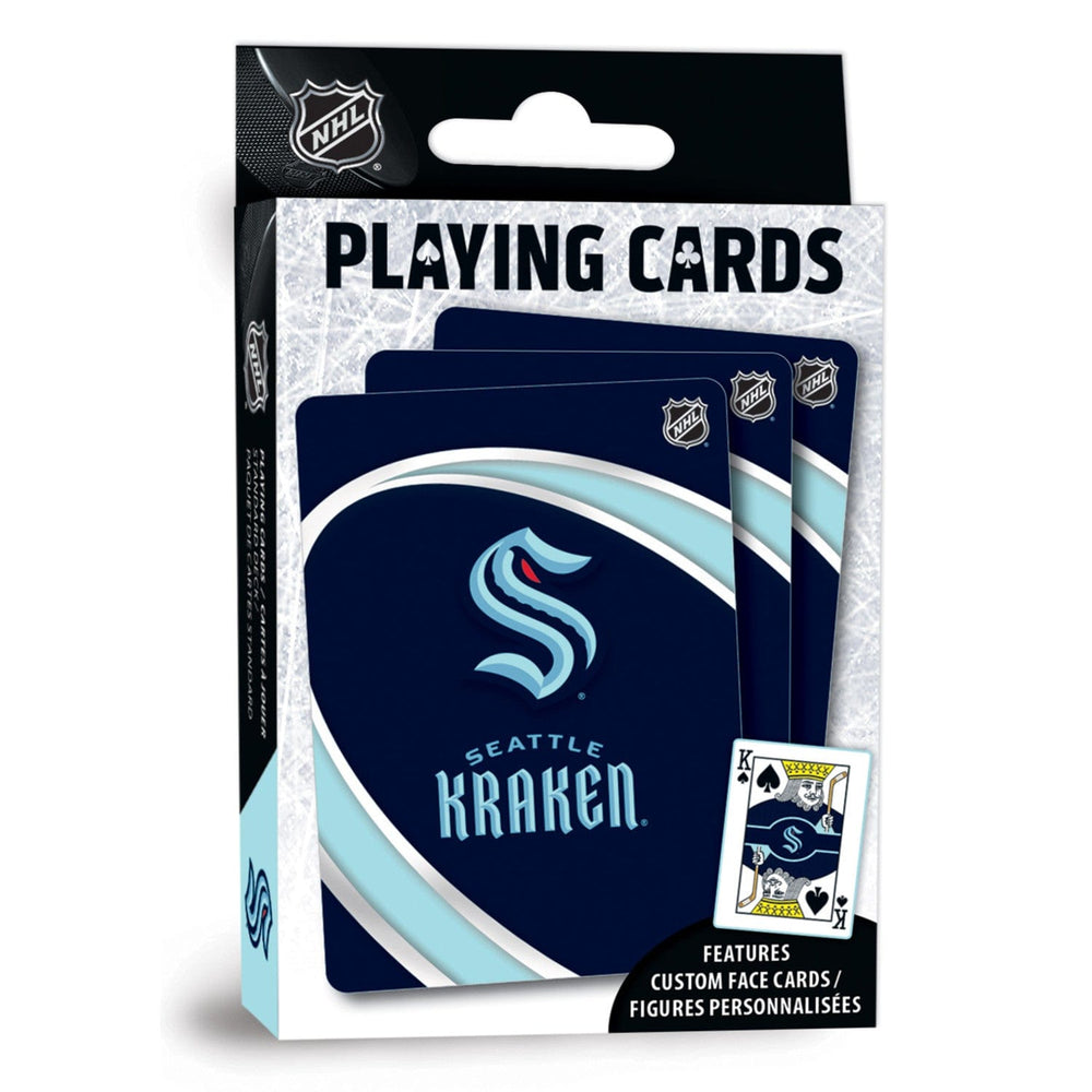 Seattle Kraken Playing Cards - 54 Card Deck (ONLINE ORDER ONLY)