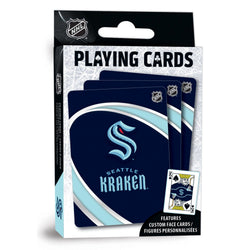 Seattle Kraken Playing Cards - 54 Card Deck (ONLINE ORDER ONLY)