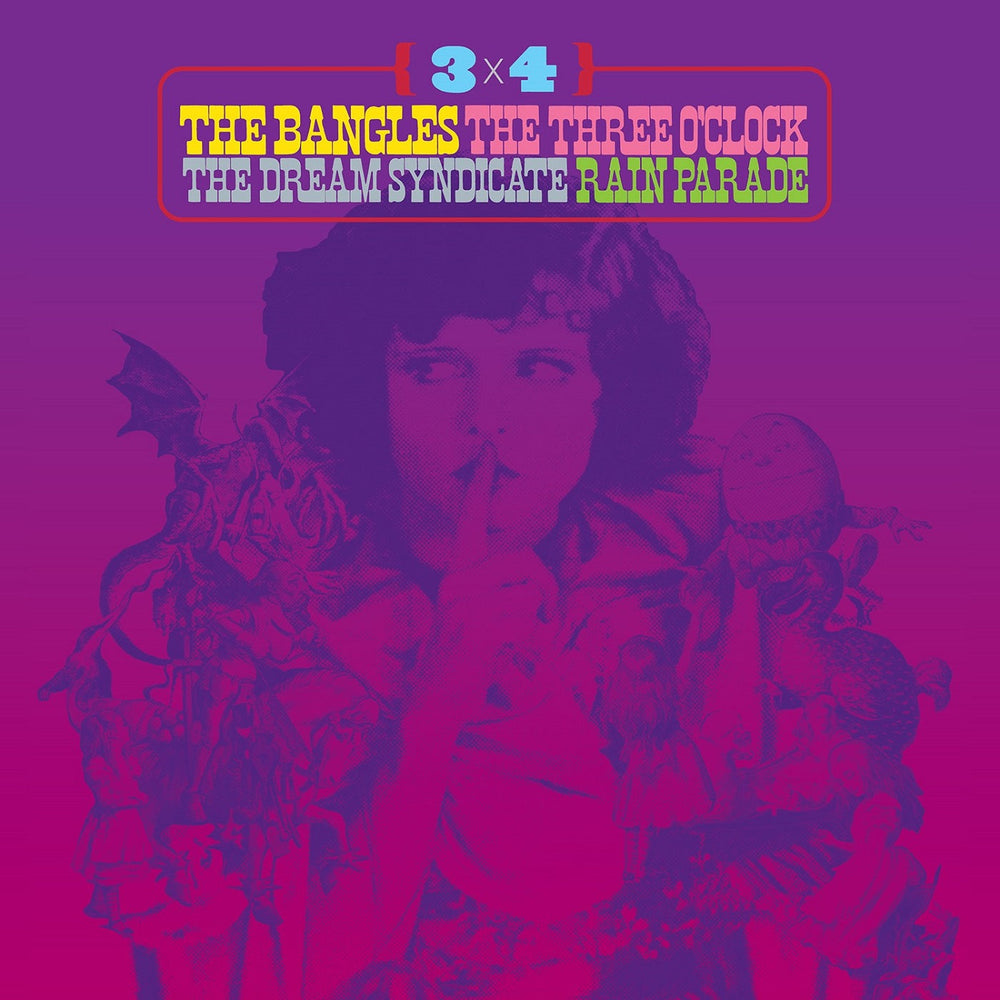 3 x 4: The Bangles, The Three O'Clock, The Dream Syndicate, Rain Parade [Vinyl] (ONLINE ORDER ONLY)