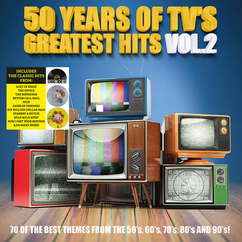 50 Years Of Tv's Greatest Hits Vol. 2 / Var (RSD 4.22.23) [Vinyl]