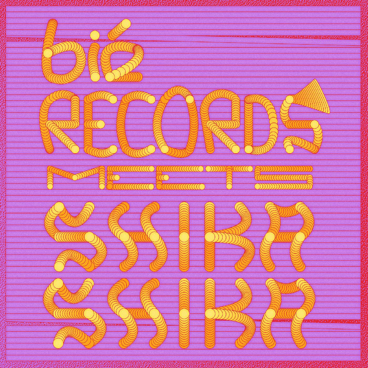 Various Artists - bi√© records meets Shika Shika (TRANSPARENT RED VINYL) [Vinyl] (ONLINE ORDER ONLY)