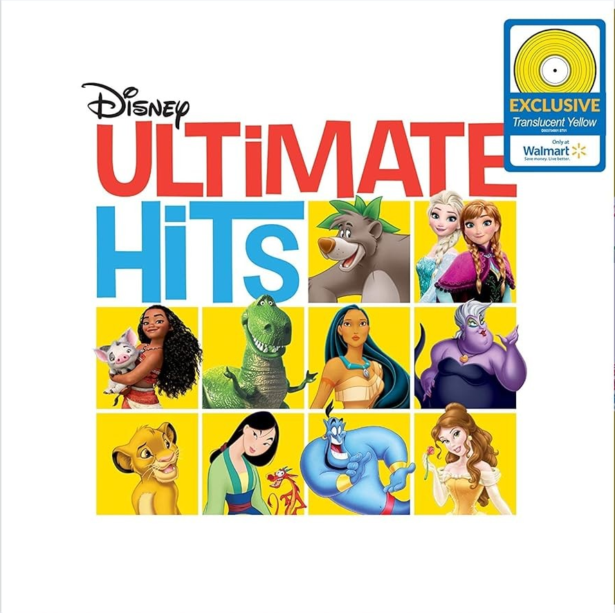 Disney Ultimate Hits (Limited Edition, Translucent Yellow Colored Vinyl) [Vinyl] (ONLINE ORDER ONLY)