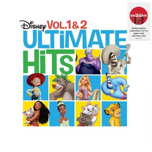 Various Artists - Disney Ultimate Hits Vol.1 & 2 (Limited Edition, Green & Blue Vinyl) (2 Lp's) [Vinyl] (ONLINE ORDER ONLY)