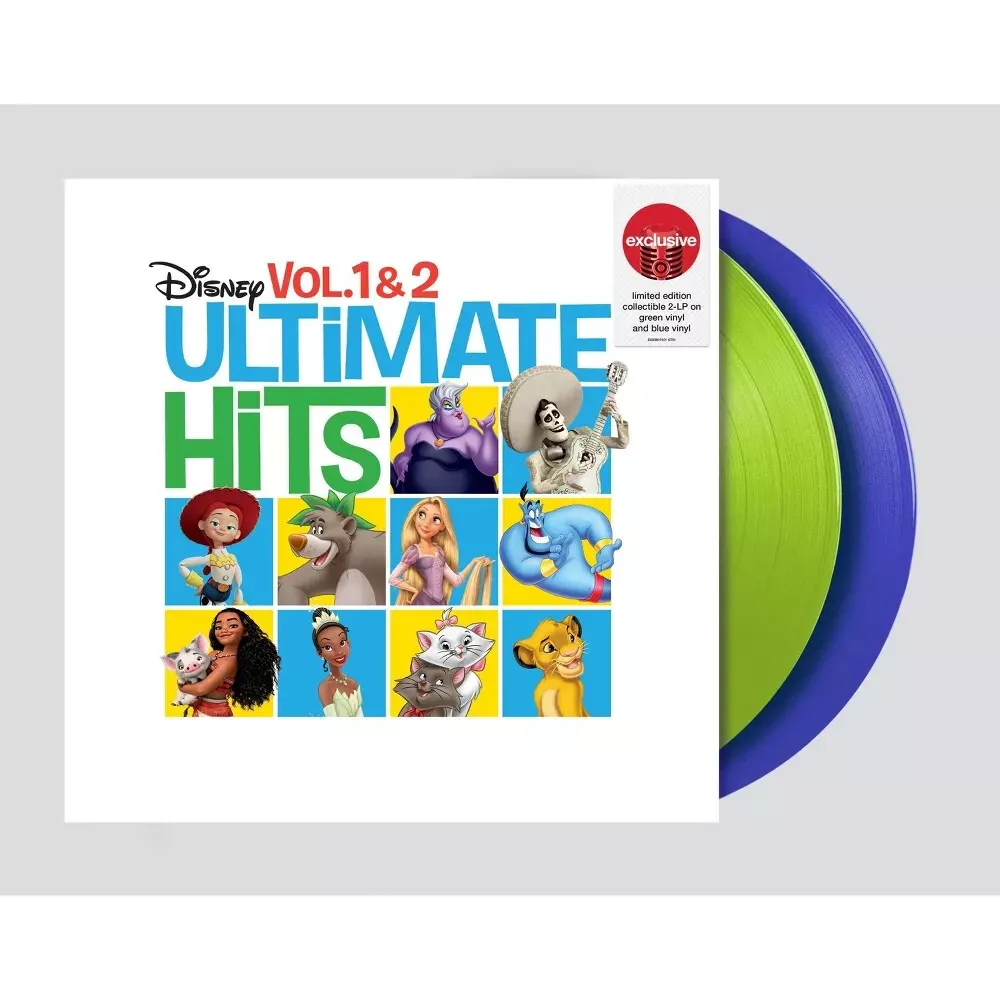 Various Artists - Disney Ultimate Hits Vol.1 & 2 (Limited Edition, Green & Blue Vinyl) (2 Lp's) [Vinyl] (ONLINE ORDER ONLY)