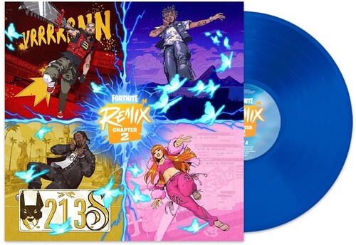 Fortnite Remix: Chapter 2 (Indie Exclusive, Limited Edition, Colored Vinyl, Blue) [Vinyl] (ONLINE ORDER ONLY)