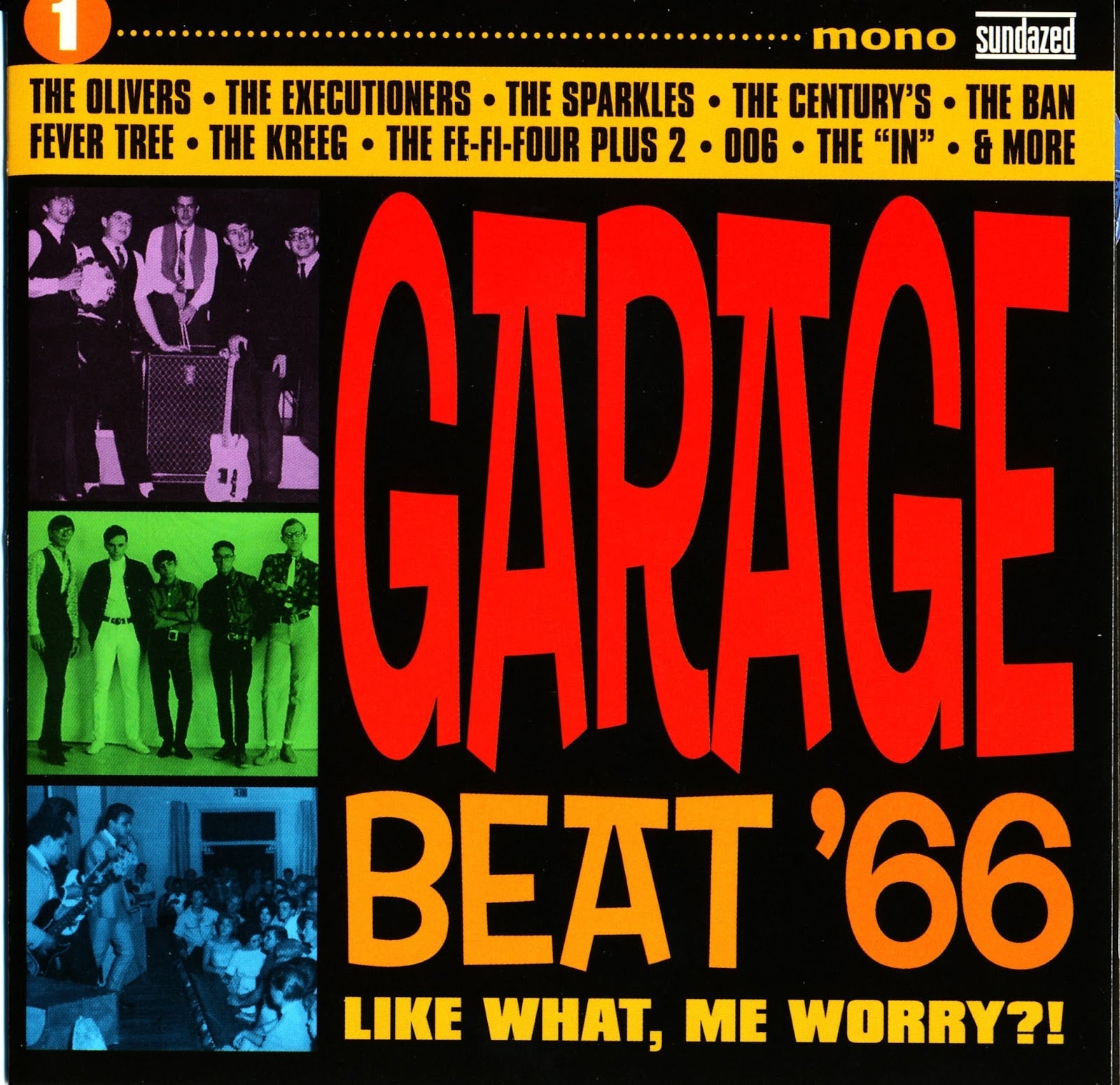 Garage Beat '66 Vol. 1: Like What, Me Worry [CD] (ONLINE ORDER ONLY)