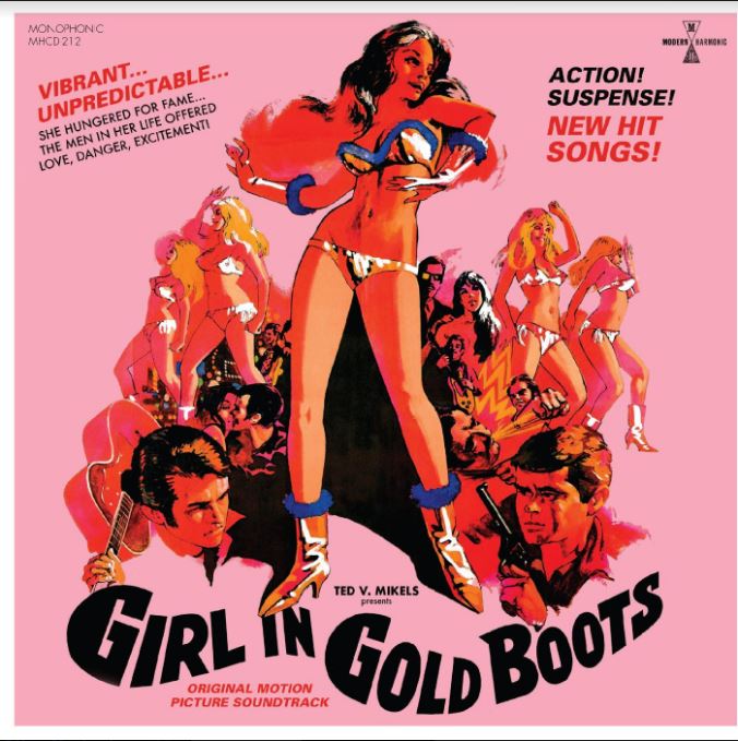 Girl In Gold Boots Original Motion Picture Soundtrack (GOLD VINYL + DVD) [Vinyl] (ONLINE ORDER ONLY)