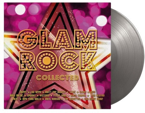 Various Artists - Glam Rock Collected (Limited Edition, 180 Gram Vinyl, Colored Vinyl, Silver) [Import] (2 Lp's) [Vinyl] (ONLINE ORDER ONLY)