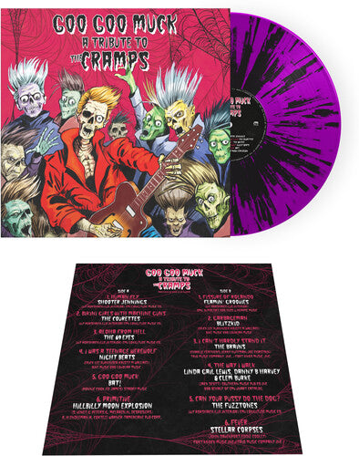 Goo Goo Muck - A Tribute To The Cramps (Colored Vinyl, Purple, Black, Splatter) [Vinyl] (ONLINE ORDER ONLY)