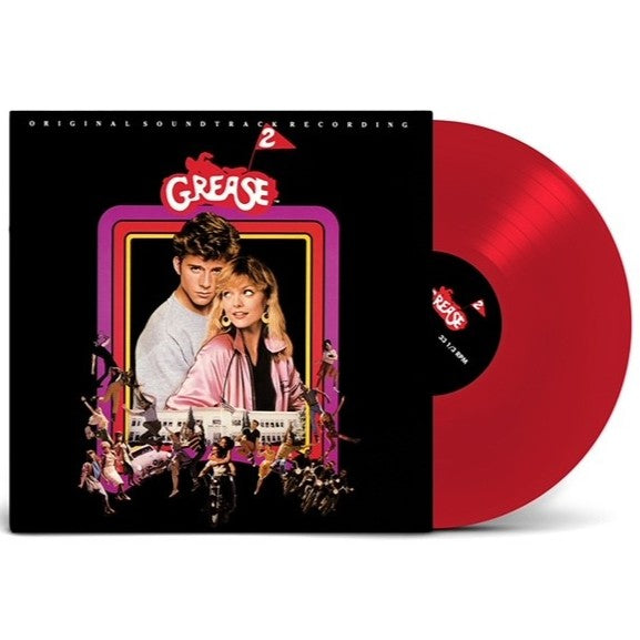 Grease 2 (Original Soundtrack) (Cherry Red Colored Vinyl, Gatefold LP Jacket) [Vinyl] (ONLINE ORDER ONLY)
