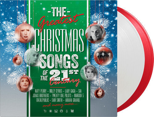 Various Artists - Greatest Christmas Songs Of 21st Century (Limited Edition, 180 Gram Vinyl, Colored Vinyl, White, Red) [Import] (2 Lp's) [Vinyl] (ONLINE ORDER ONLY)