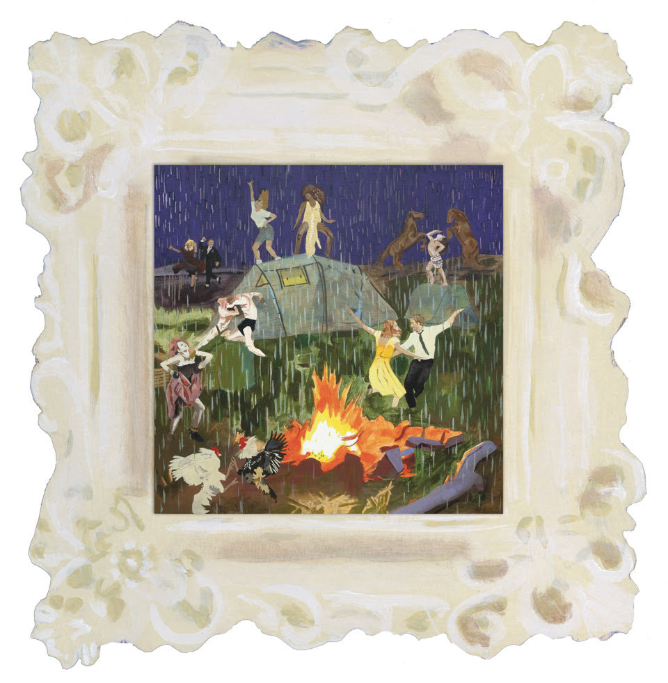 Let'S Go Dancing: Said The Falling Rain To The Open Flame (Exclusive Opaque Bone/Cream Vinyl) [Vinyl]