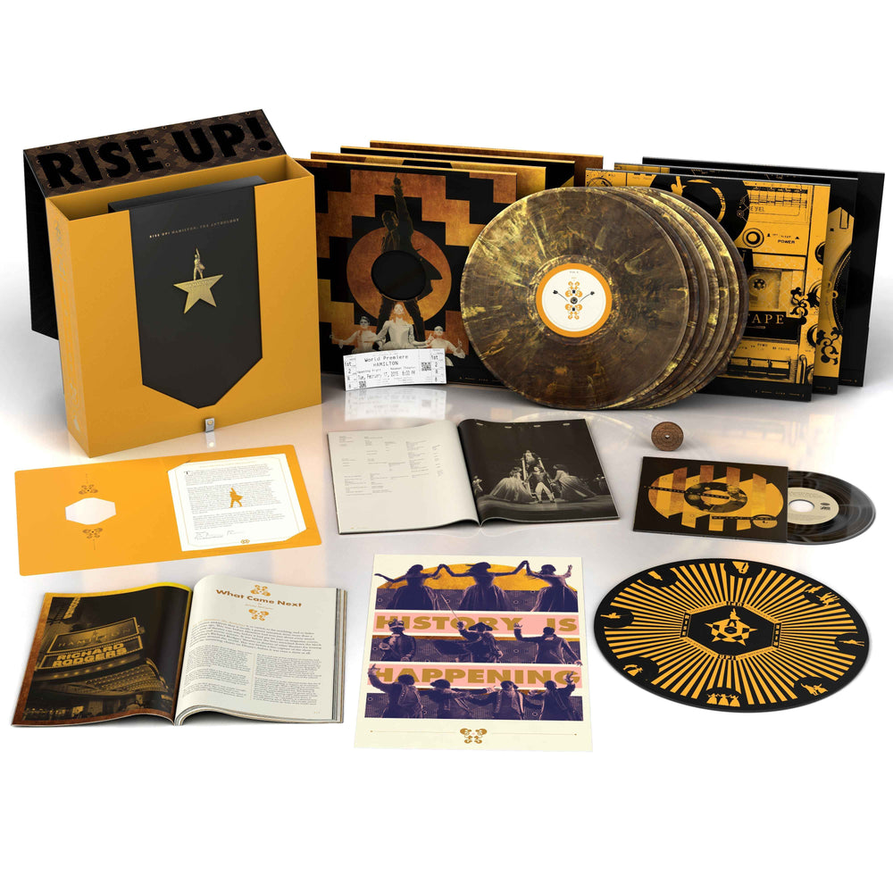 PRE-ORDER Various Artists Lin-Manuel Miranda - Rise Up! Hamilton: The Anthology (Box Set) [8LP] [Vinyl] (ONLINE ORDER ONLY)