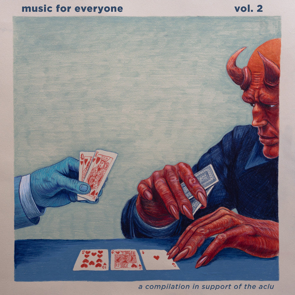 Music For Everyone Vol .2 (Oxblood W/ Aqua Blue Swirl Vinyl) [Vinyl] (ONLINE ORDER ONLY)