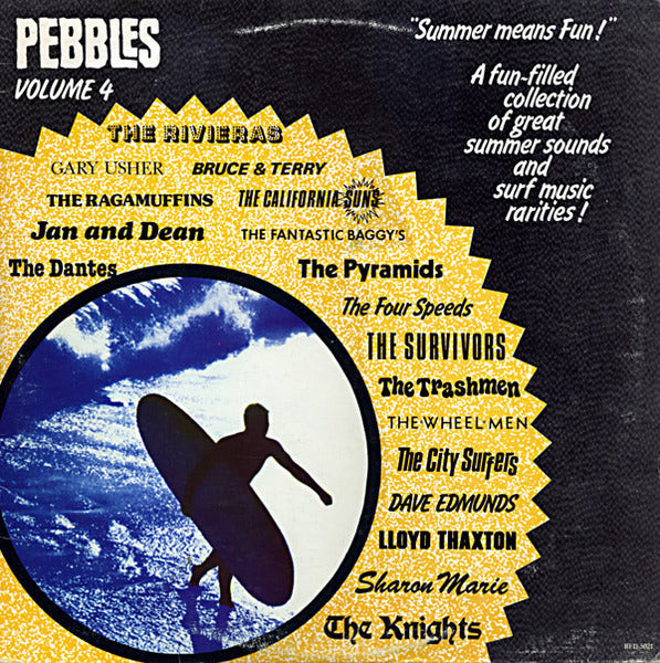 Pebbles Vol. 4 - Summer Means Fun! [Vinyl] (ONLINE ORDER ONLY)