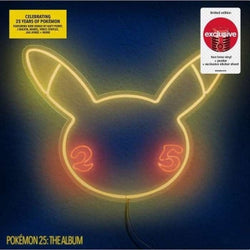 Various Artists - Pokemon 25: The Album (Limited Edition, Two-Tone Vinyl, Poster) [Vinyl] (ONLINE ORDER ONLY)