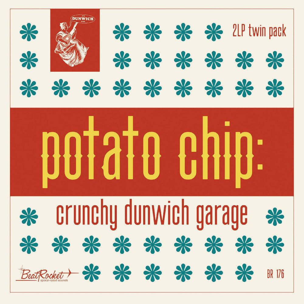 Potato Chip: Crunchy Dunwich Garage (SEAGLASS BLUE VINYL) [Vinyl]