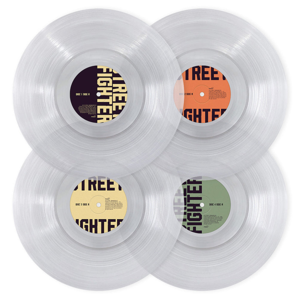 Street Fighter 6 (Original Soundtrack) (Boxed Set, Clear Vinyl, With Book, Sticker, 140 Gram Vinyl) (4 Lp's) [Vinyl] (ONLINE ORDER ONLY)