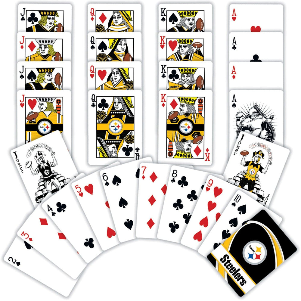 Pittsburgh Steelers Playing Cards - 54 Card Deck (ONLINE ORDER ONLY)