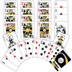 Pittsburgh Steelers Playing Cards - 54 Card Deck (ONLINE ORDER ONLY)