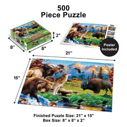 Grand Teton National Park 500 Piece Jigsaw Puzzle