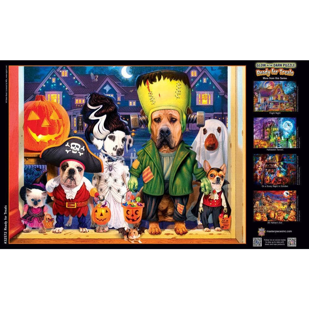 Glow in the Dark - Ready for Treats 300 Piece EZ Grip Jigsaw Puzzle (ONLINE ORDER ONLY)