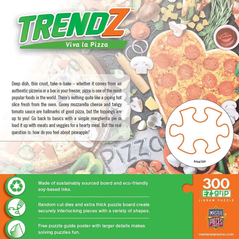 Trendz - Viva La Pizza 300 Piece EZ Grip Jigsaw Puzzle (ONLINE ORDER ONLY)
