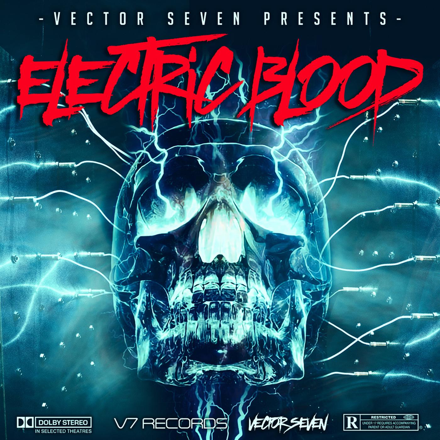 Vector Seven - Electric Blood (RED VINYL) [Vinyl] (ONLINE ORDER ONLY)