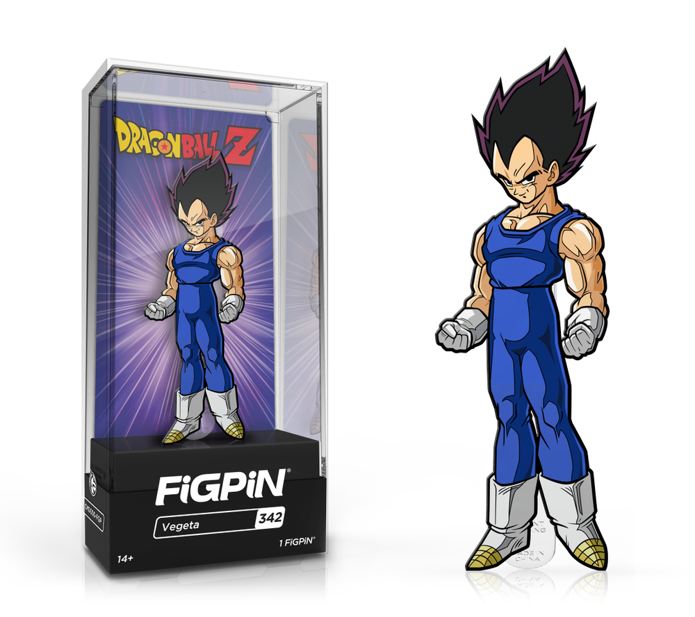 FiGPiN: Dragon Ball Z - Vegeta #342 (ONLINE ORDER ONLY)