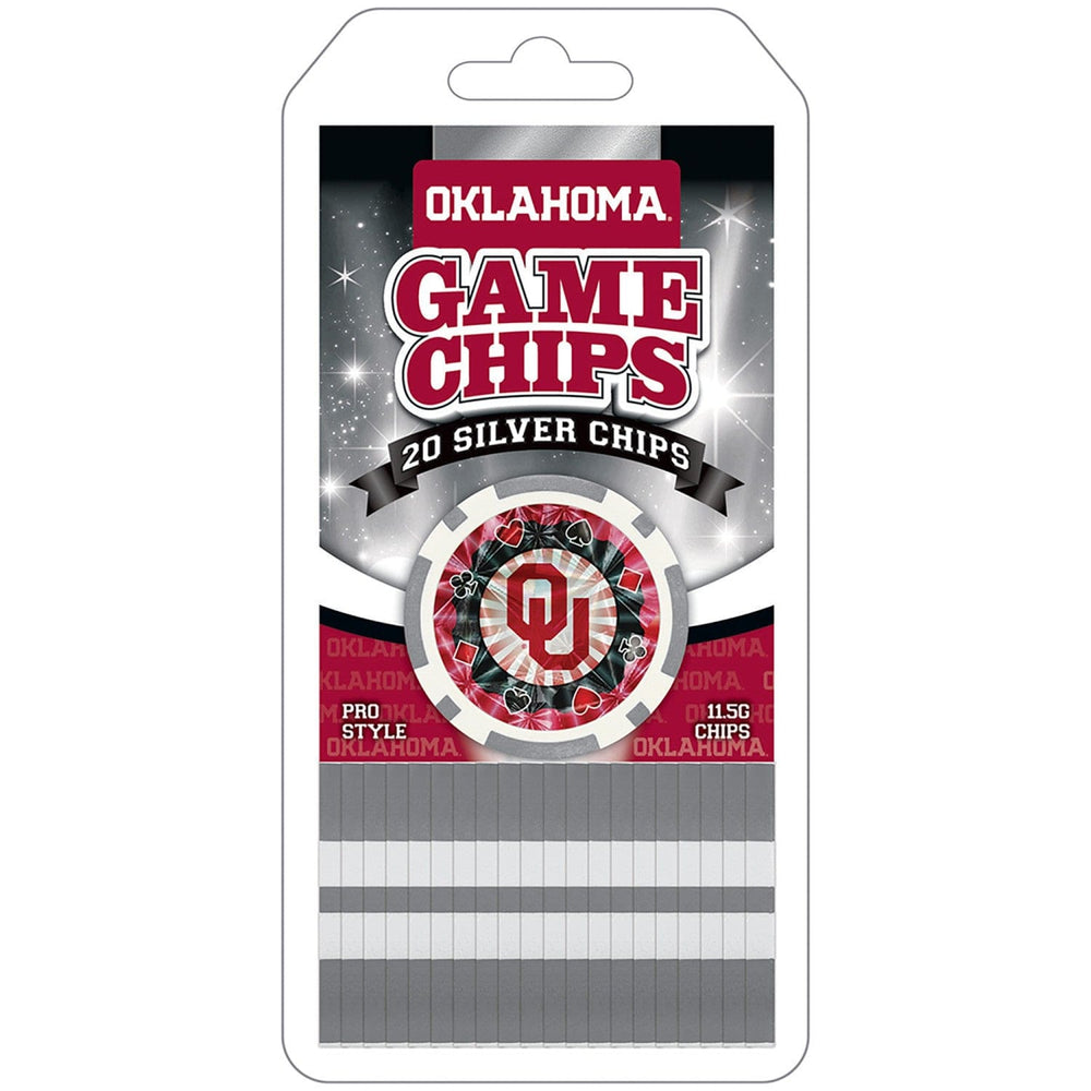 Oklahoma Sooners 20 Piece Poker Chips (ONLINE ORDER ONLY)