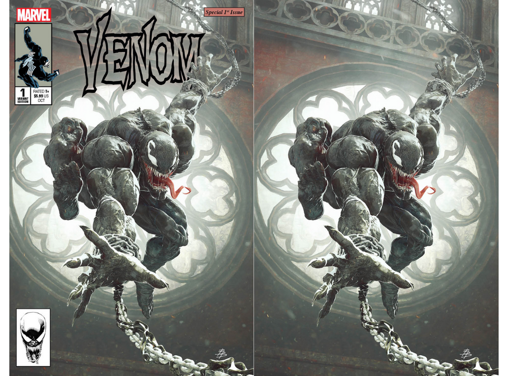Venom #1 Bjorn Barends Amazing Spider-Man 300 Homage Variant (10/27/2021) Marvel (ONLINE ORDER ONLY)