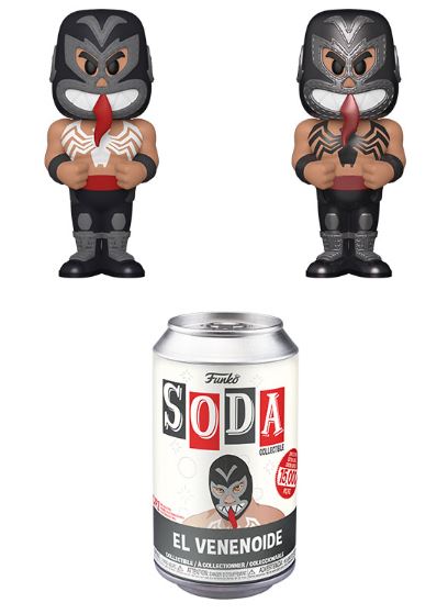 Funko Vinyl SODA: Luchadores - Venom Vinyl Figure (ONLINE ORDER ONLY)