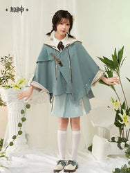 Venti Theme Impression Series Cape Coat (ONLINE ORDER ONLY)