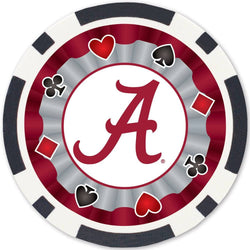 Alabama Crimson Tide 100 Piece Poker Chips (ONLINE ORDER ONLY)