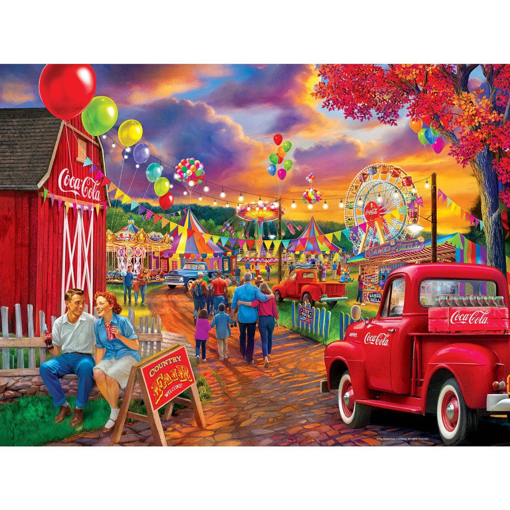 Coca-Cola - State Fair 300 Piece EZ Grip Jigsaw Puzzle